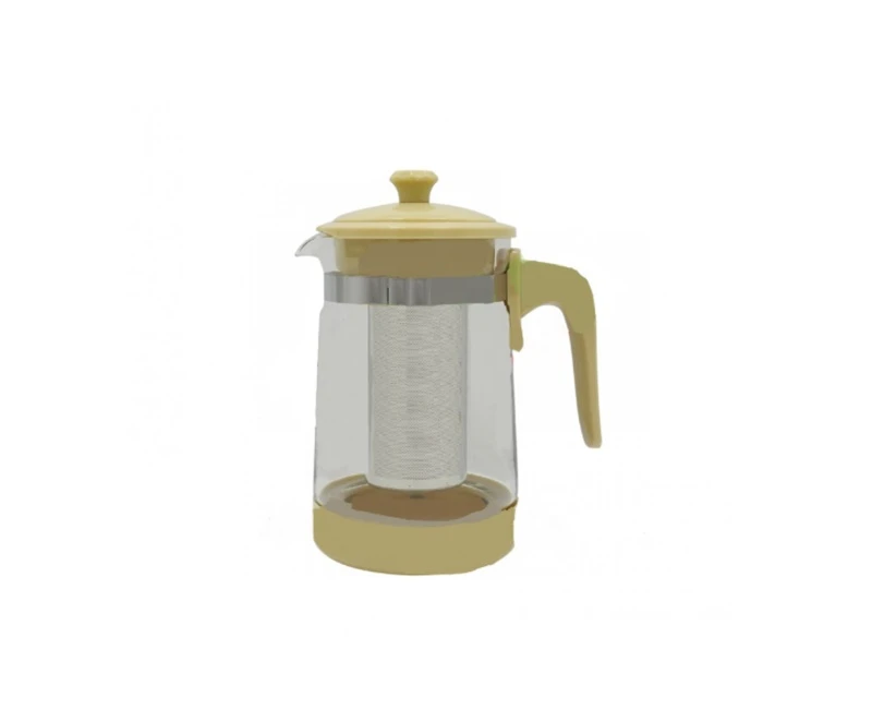 Ceainic WX Sticlă Infuzor Maner Plastic Y1 